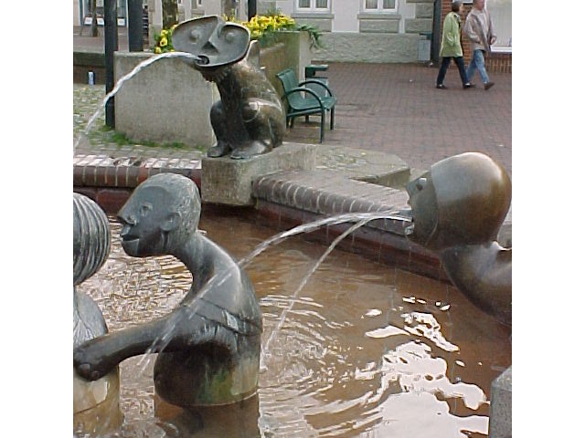 Town Square Fountain in Lingen